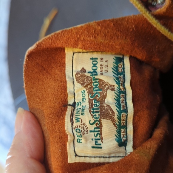 Vintage Red Wing Irish Setter Boots, SZ 11E - Picture 4 of 10